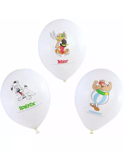 6 latexballonger Astérix™ 27 cm