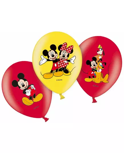 6 latexballonger Mickey ™