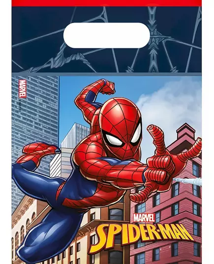 6 presentpåsar Spiderman™