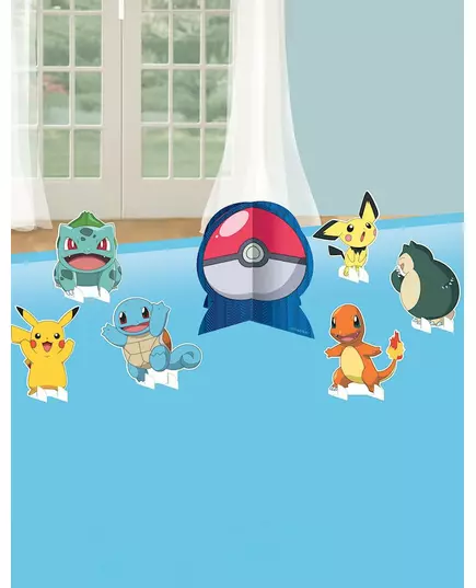 7 Pokémon™-bordsdekorationer