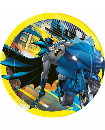 8 papperstallrikar Batman™ 23 cm