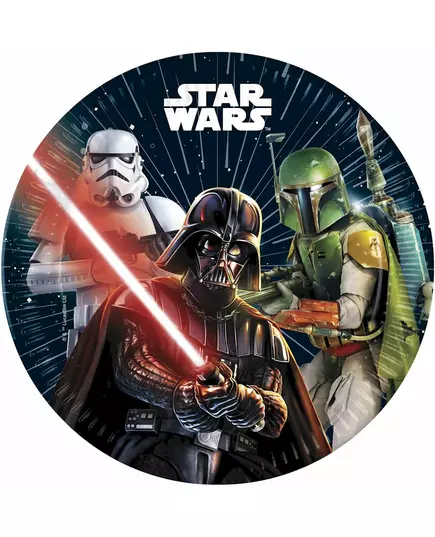 8 Star Wars Galaxy™-papperstallrikar 23 cm
