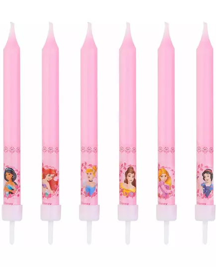 8 Disney™ Princesses-födelsedagsljus