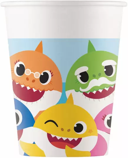 8 pappmuggar Baby Shark™ 200 ml
