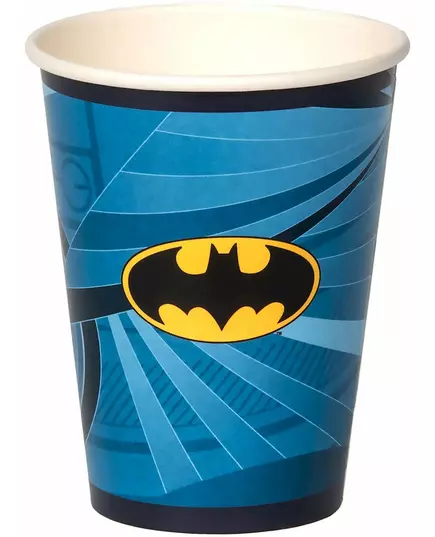8 Batman™-pappmuggar 210 ml