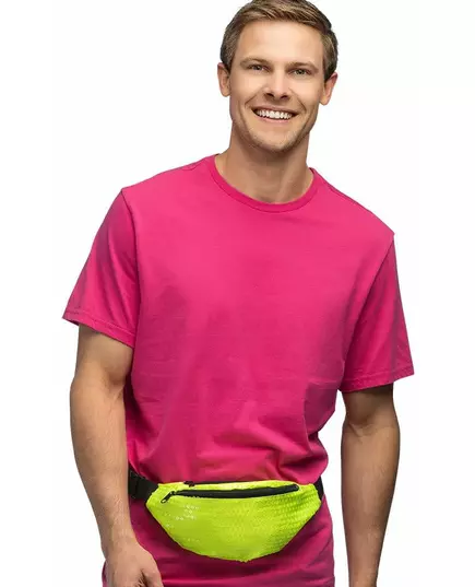 Neongul magväska