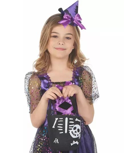 Halloweenpåse skelett barn