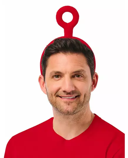 Rött diadem Po Teletubbies™ för vuxen