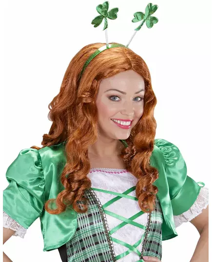 Pannband med klöver vuxen Saint Patrick