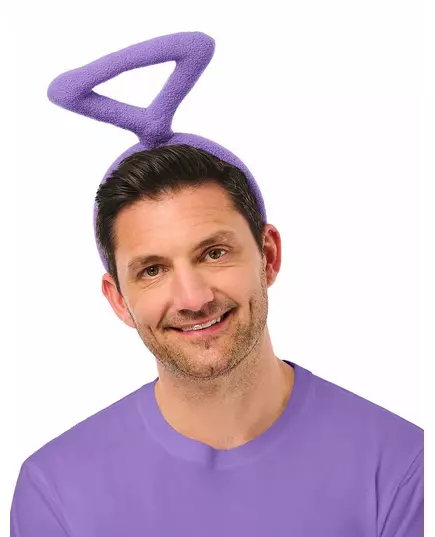 Lila diadem Tinky Winky Teletubbies™ vuxen