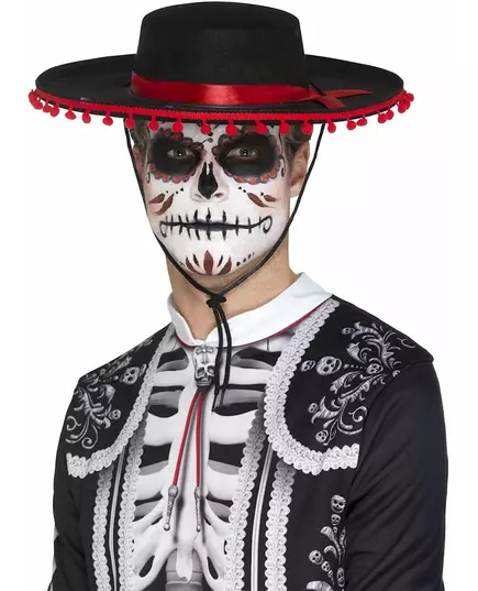 Sombrero Dia de los Muertos vuxen