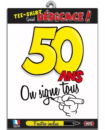 T-shirt 50 år