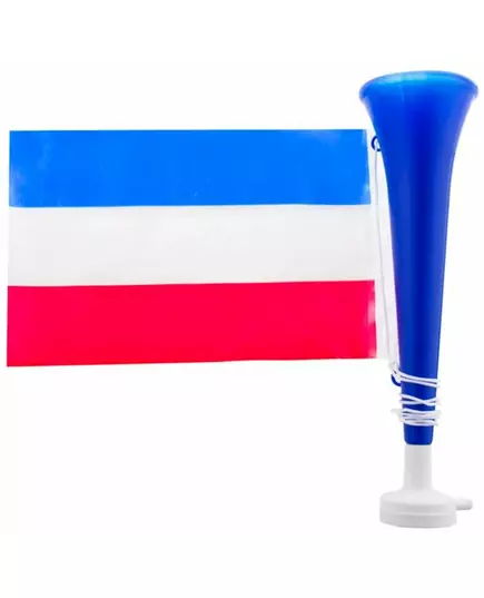 Fotbollstuta med Frankrikes flagga