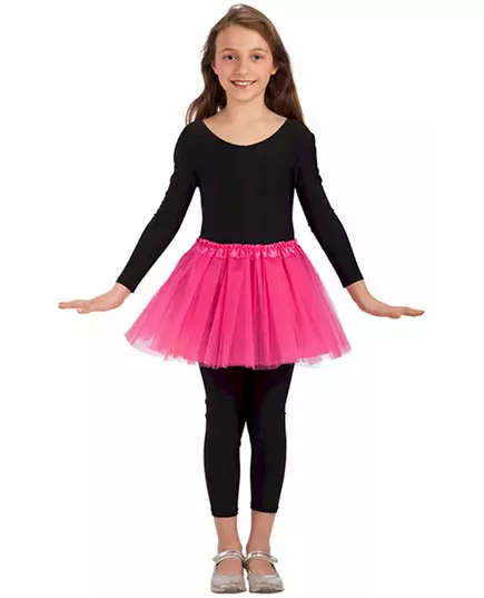 Rosa satintutu för flickor