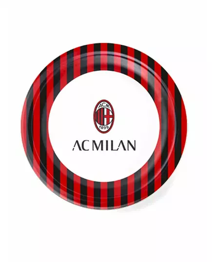 8 små papperstallrikar AC Milan™ 18 cm
