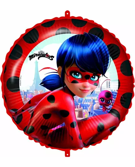 Ladybug™-ballong i aluminium 46 cm
