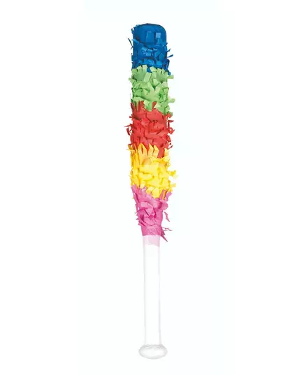 Piñata-pinne flerfärgad 43 cm