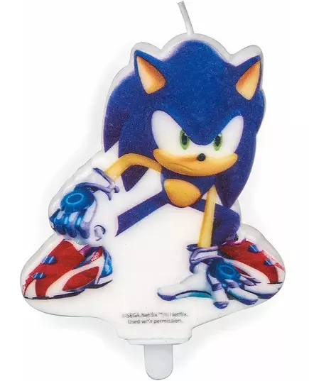 Sonic Prime™-födelsedagsljus 9 cm