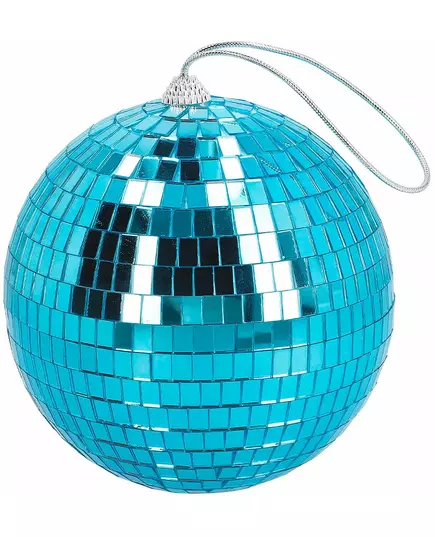 Blå discokula 15 cm