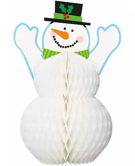 Snögubbedekoration 30 cm