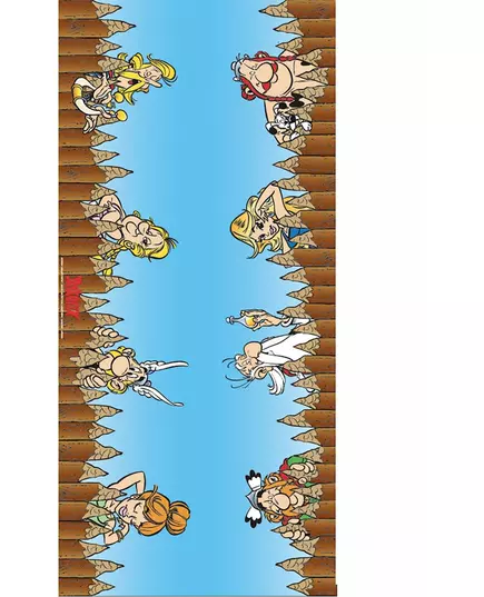 Bordslöpare i tyg Astérix™ 3 m
