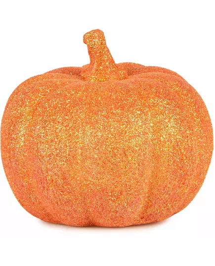 Orange paljettpumpa 12,5 cm