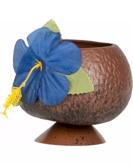 Tropisk hawaiiskål i kokosnöt