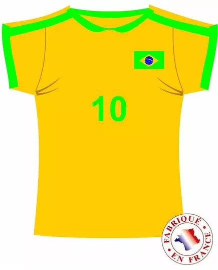 Väggdekoration Brasilien-tröja