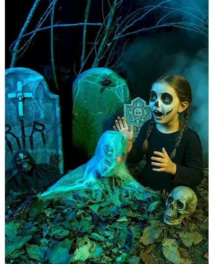 Animerad zombiedekoration Halloween