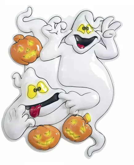 Väggdekoration spöken och Halloweenpumpor