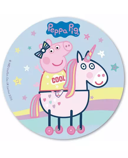 Ätbar tårtbild 20 cm Peppa Pig™