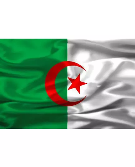 Supporterflagga Algeriet