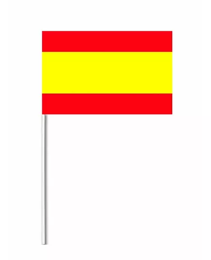 Pappersflagga Spanien 14 x 21 cm