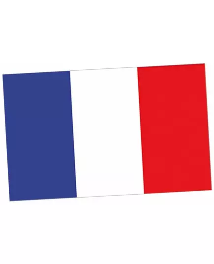 Frankrike-supporterflagga 150 x 90 cm