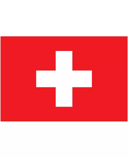 Schweizisk supporterflagga 150 x 90 cm