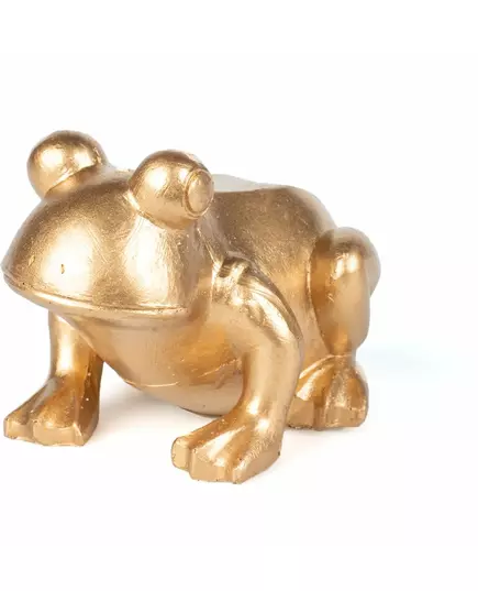 Gyllene groda i harts 10 cm
