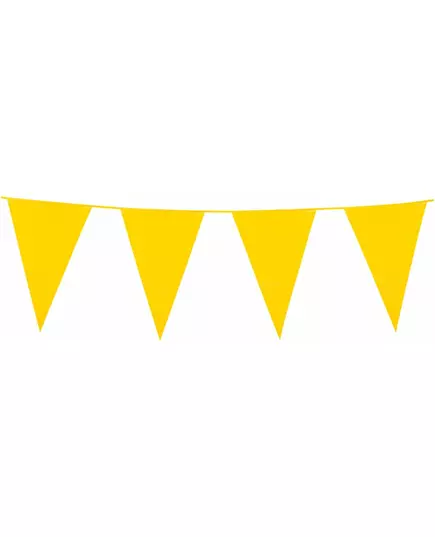 Gul vimpelgirlang 10 m