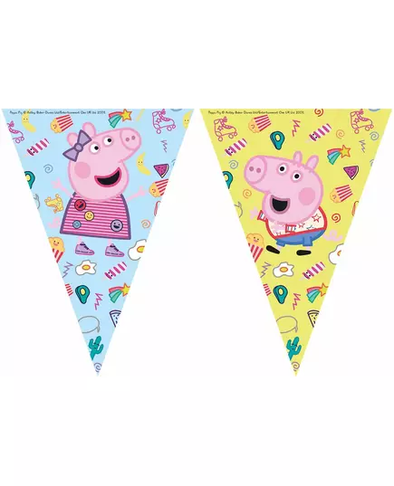 Girlang med 9 vimplar Peppa Pig™
