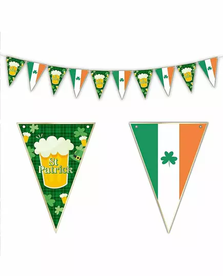 Vimpelgirlang Öl St Patrick 3 m