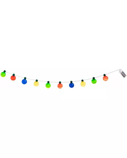 Flerfärgad ljusslinga 140 cm