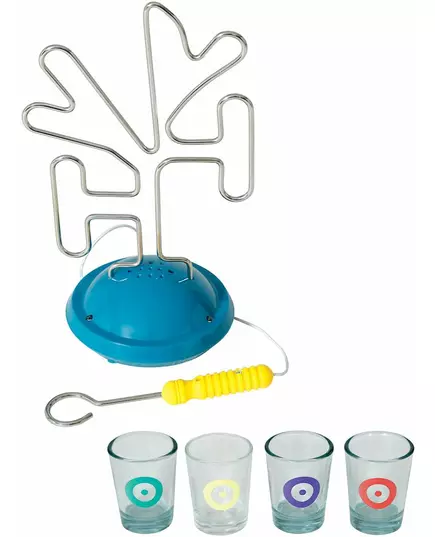Sällskapsspel för aperitif med shotsglas 12 x 22 cm