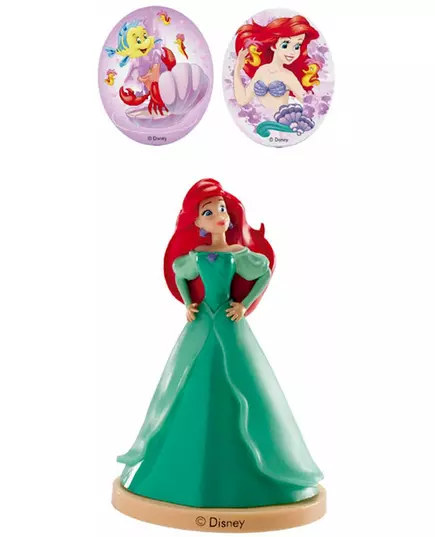 Dekorationskit Ariel Den lilla sjöjungfrun™ 8,5 cm