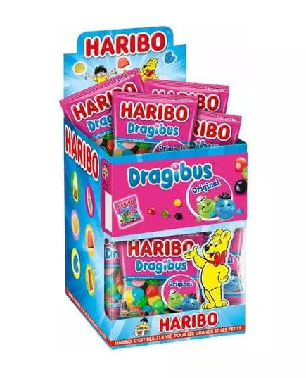 Minipåse Dragibus-godis – 40 g