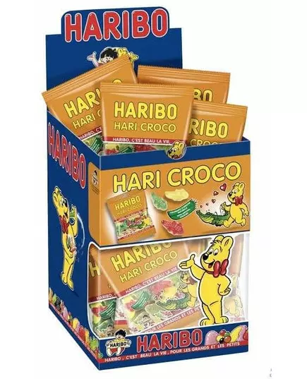 Mini godispåse Haribo krokodil – 40 g