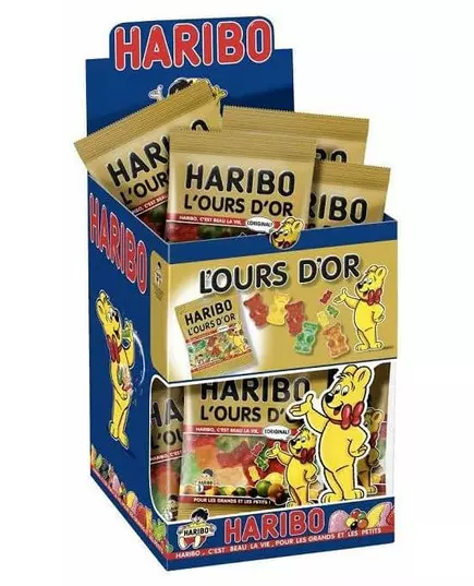 Minipåse Haribo Goldbears-godisar - 40 g