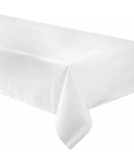 Vit dubbelsidig pappersduk 137 x 274 cm