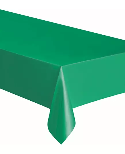 Rektangulär plastduk smaragdgrön 137 x 274 cm