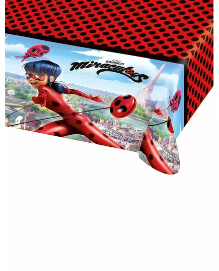 Röd och svart Ladybug™ i Paris-bordsduk 120 x 180 cm
