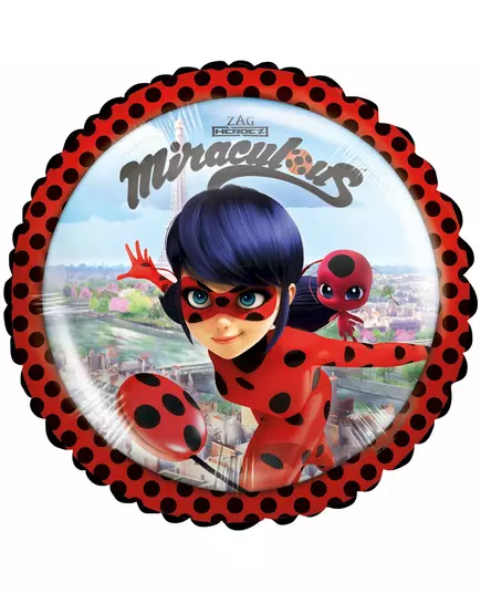Liten aluminium­ballong Ladybug™ 23 cm