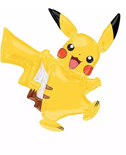 Liten Pikachu Pokémon™-aluminiumballong 27 x 33 cm